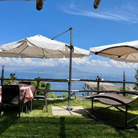 La Badia Montechiaro - Breathtaking View Of Sorrento Coast Villa Vico Equense Exteriör bild