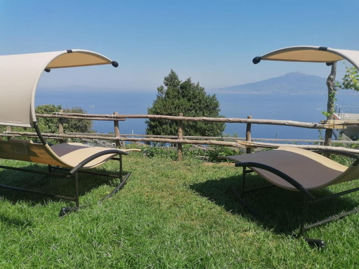 La Badia Montechiaro - Breathtaking View Of Sorrento Coast Villa Vico Equense Exteriör bild