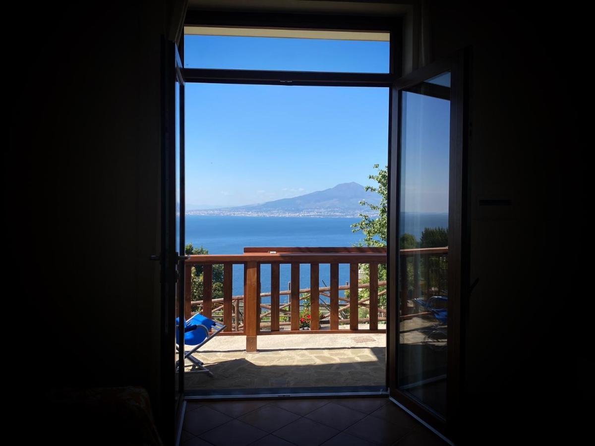 La Badia Montechiaro - Breathtaking View Of Sorrento Coast Villa Vico Equense Exteriör bild