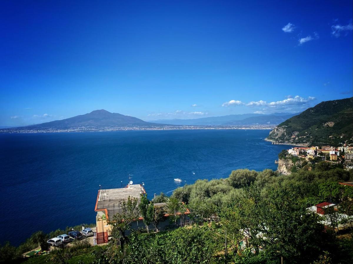 La Badia Montechiaro - Breathtaking View Of Sorrento Coast Villa Vico Equense Exteriör bild