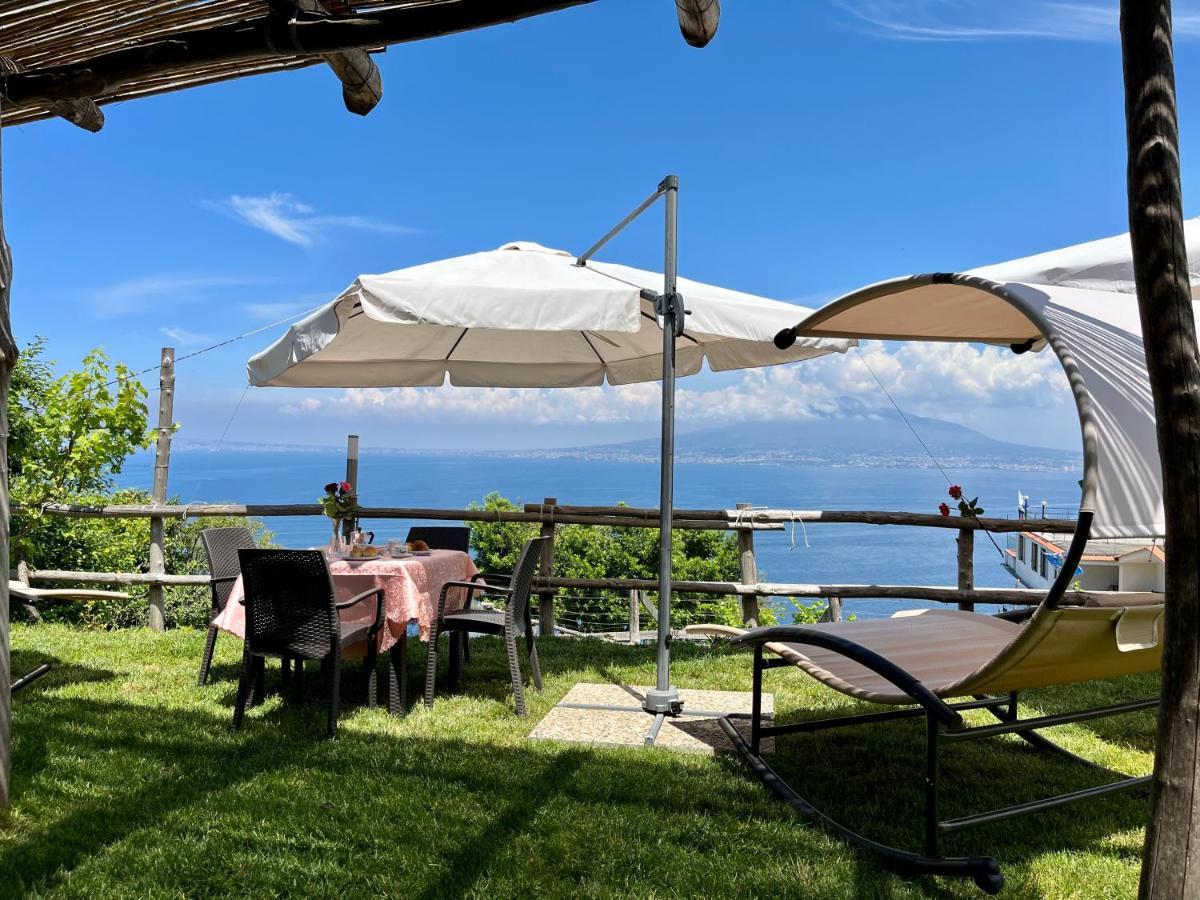 La Badia Montechiaro - Breathtaking View Of Sorrento Coast Villa Vico Equense Exteriör bild