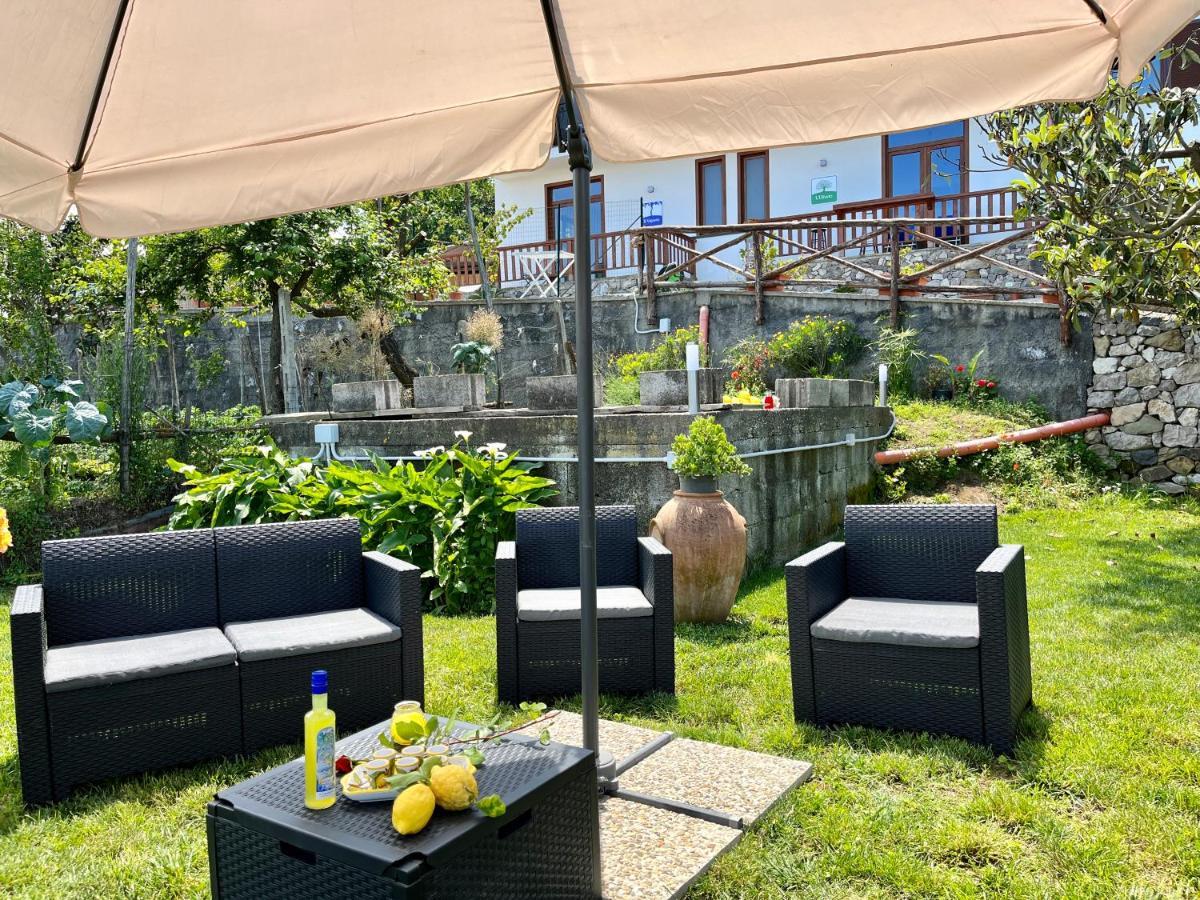 La Badia Montechiaro - Breathtaking View Of Sorrento Coast Villa Vico Equense Exteriör bild