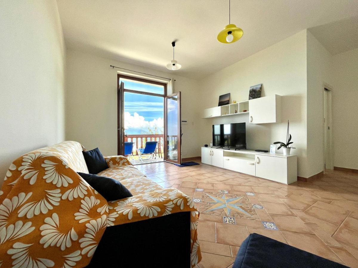 La Badia Montechiaro - Breathtaking View Of Sorrento Coast Villa Vico Equense Exteriör bild