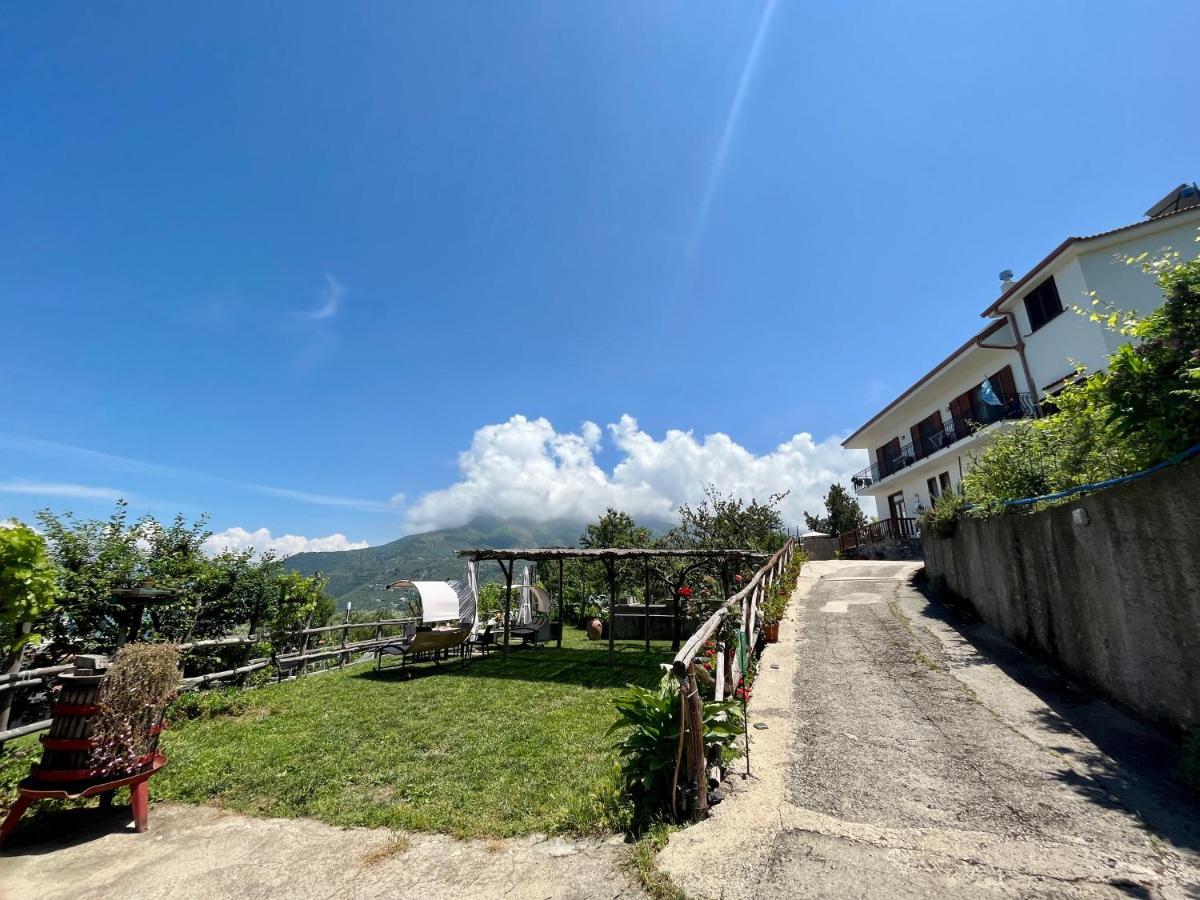 La Badia Montechiaro - Breathtaking View Of Sorrento Coast Villa Vico Equense Exteriör bild