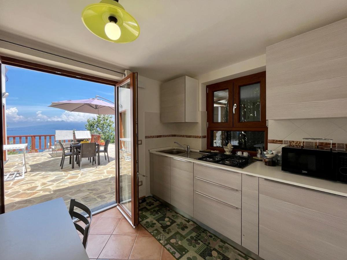La Badia Montechiaro - Breathtaking View Of Sorrento Coast Villa Vico Equense Exteriör bild