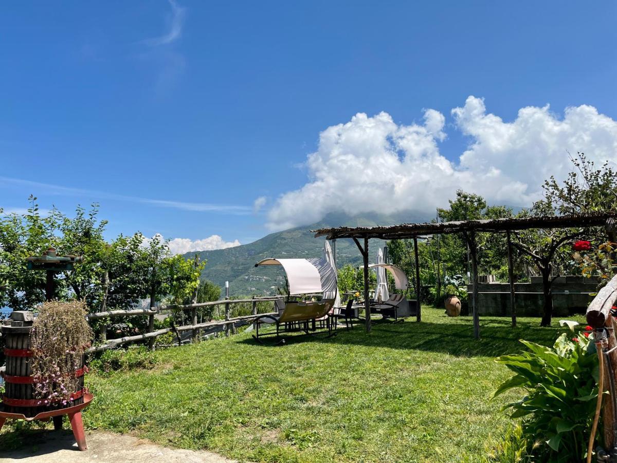 La Badia Montechiaro - Breathtaking View Of Sorrento Coast Villa Vico Equense Exteriör bild